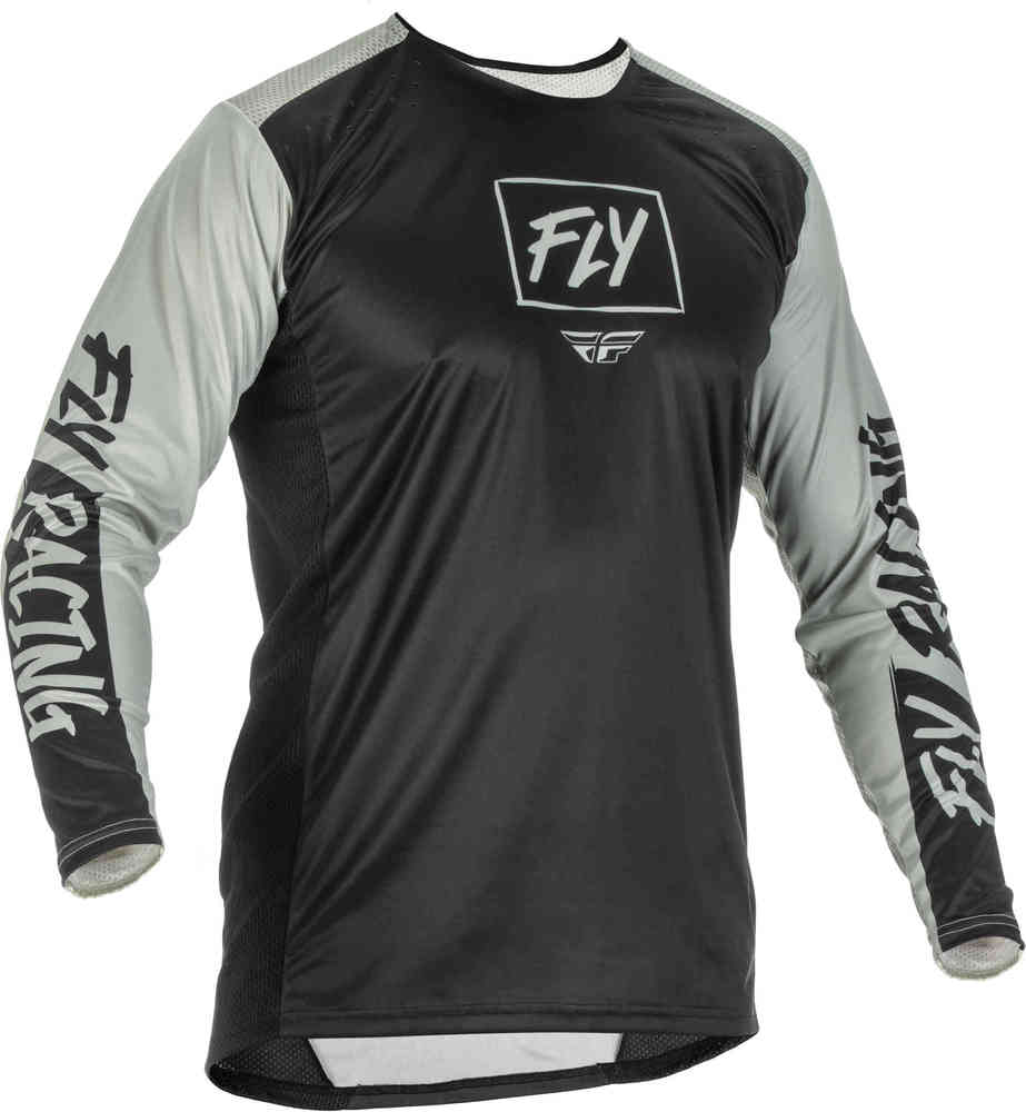 Fly 2022 F-16 Motocross Jersey Black / Grey XXXL