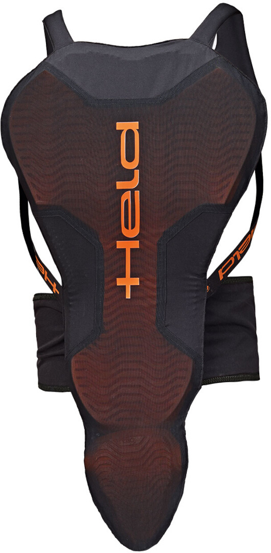 Held Exosafe Back Protector, black-orange, Size S, black-orange, Size S