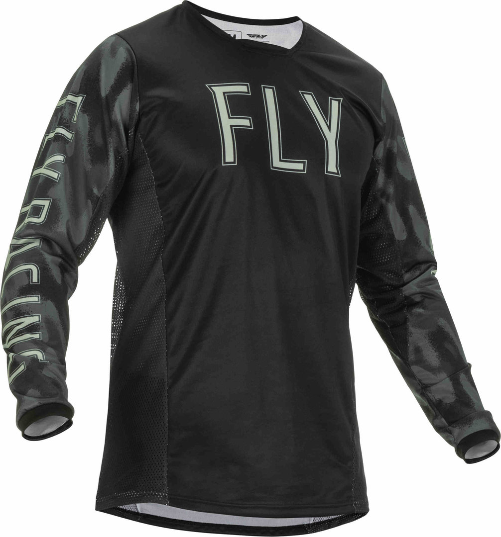 Image of Fly Racing Kinetic S.E. Tactic Maglia Motocross, nero-multicolore, dimensione 2XL