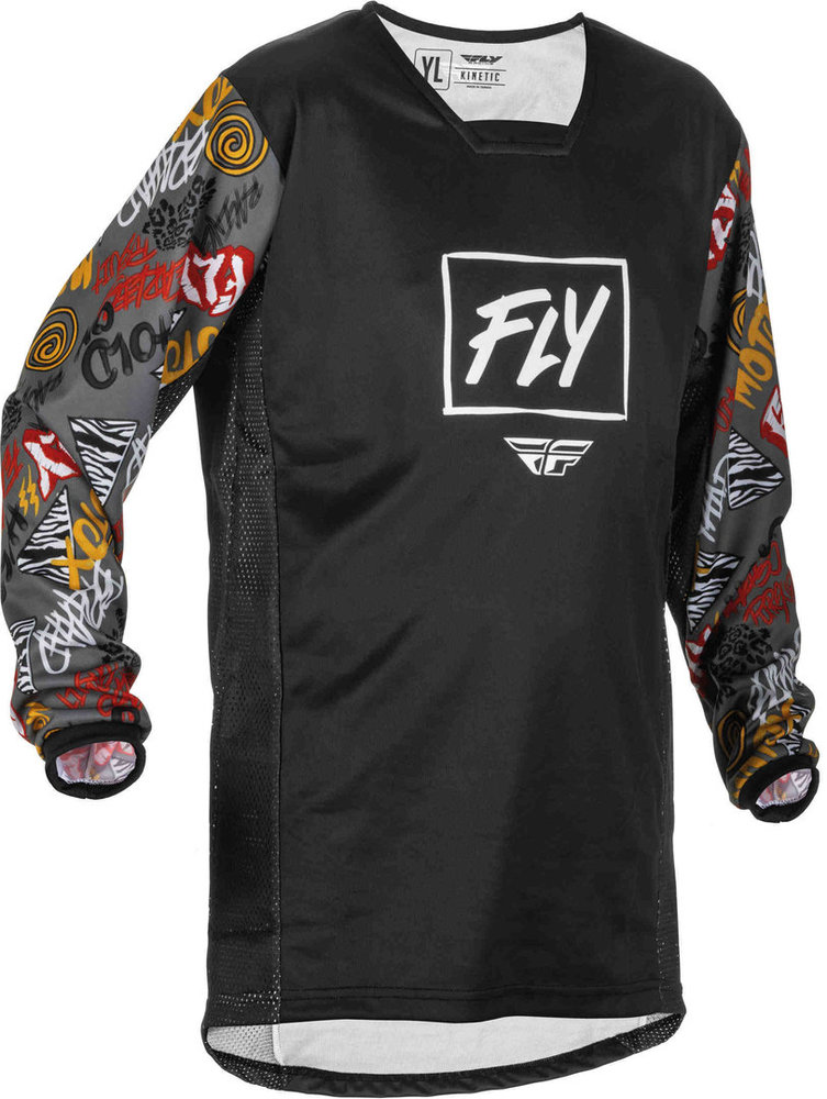 Fly Racing Kinetic Rebel Молодежный Джерси