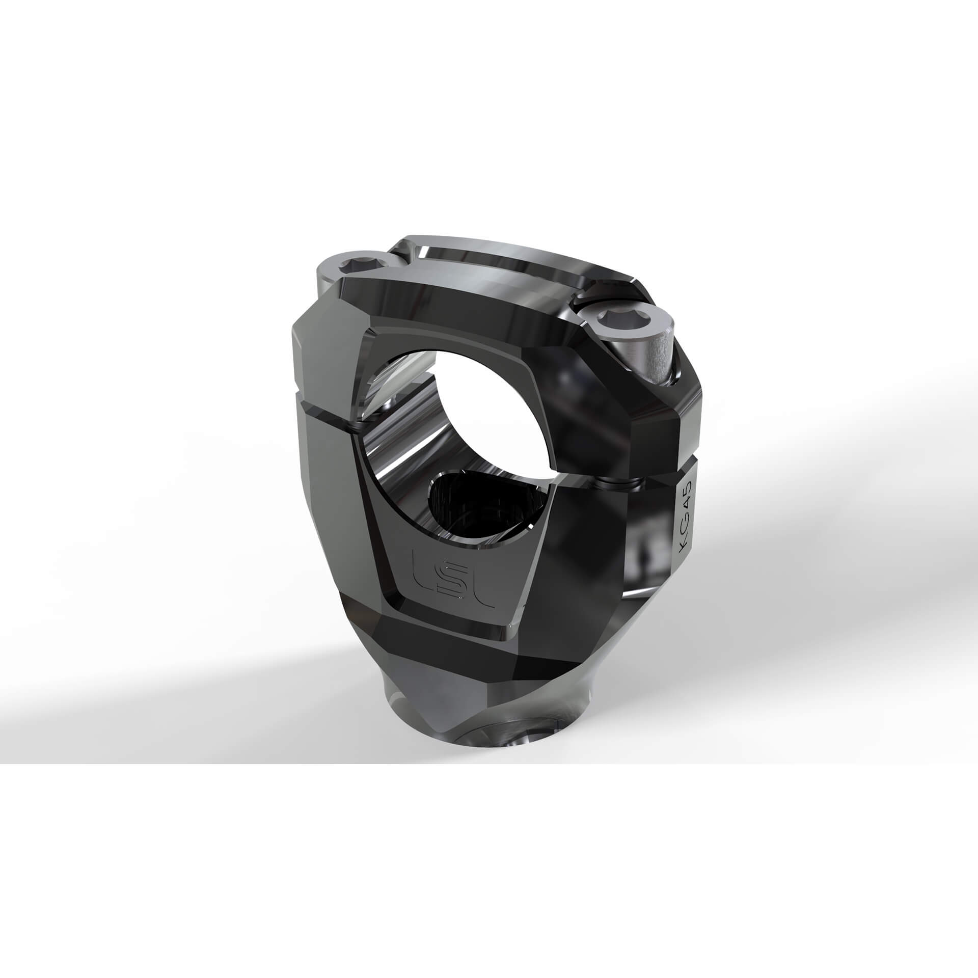 LSL GONIA clamp kit Ø28,6, DUCATI Monster 21-, black, black