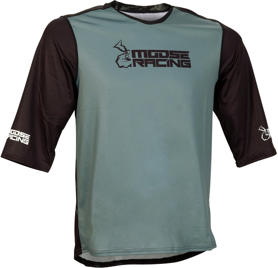 Moose Racing Mountain Bike 3/4 Jersey, schwarz, Größe L, schwarz, Größe L