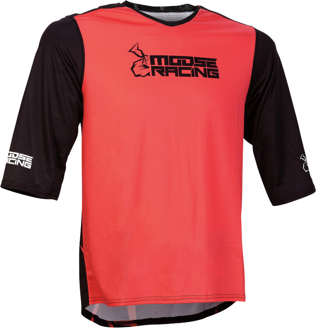 Moose Racing Mountain Bike 3/4 Jersey, rot, Größe L, rot, Größe L