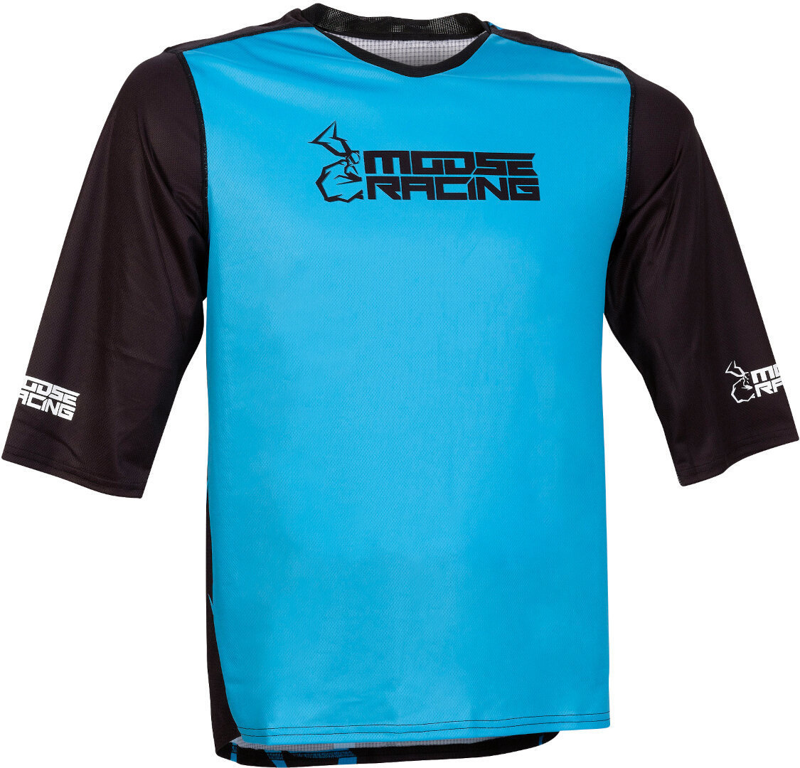 Moose Racing Mountain Bike 3/4 Jersey, blau, Größe S, blau, Größe S