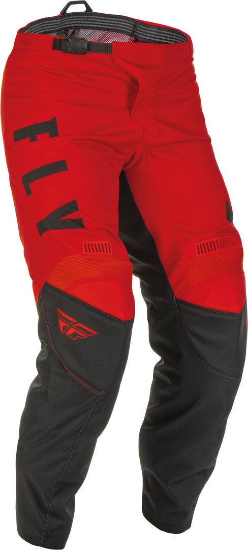 Fly Racing F-16 Motocross Pants, black-red, Size 34, black-red, Size 34