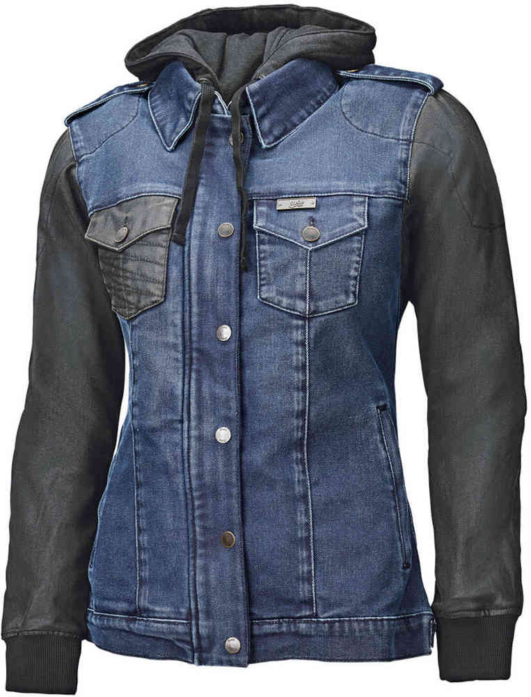 Ladies denim motorcycle jacket outlet