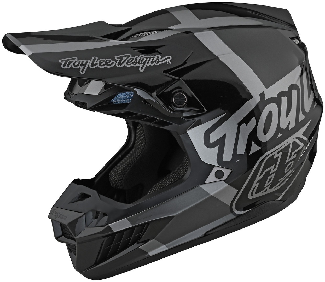 Troy Lee Designs SE5 Quattro Motocross Helmet, grey, Size XS, grey, Size XS