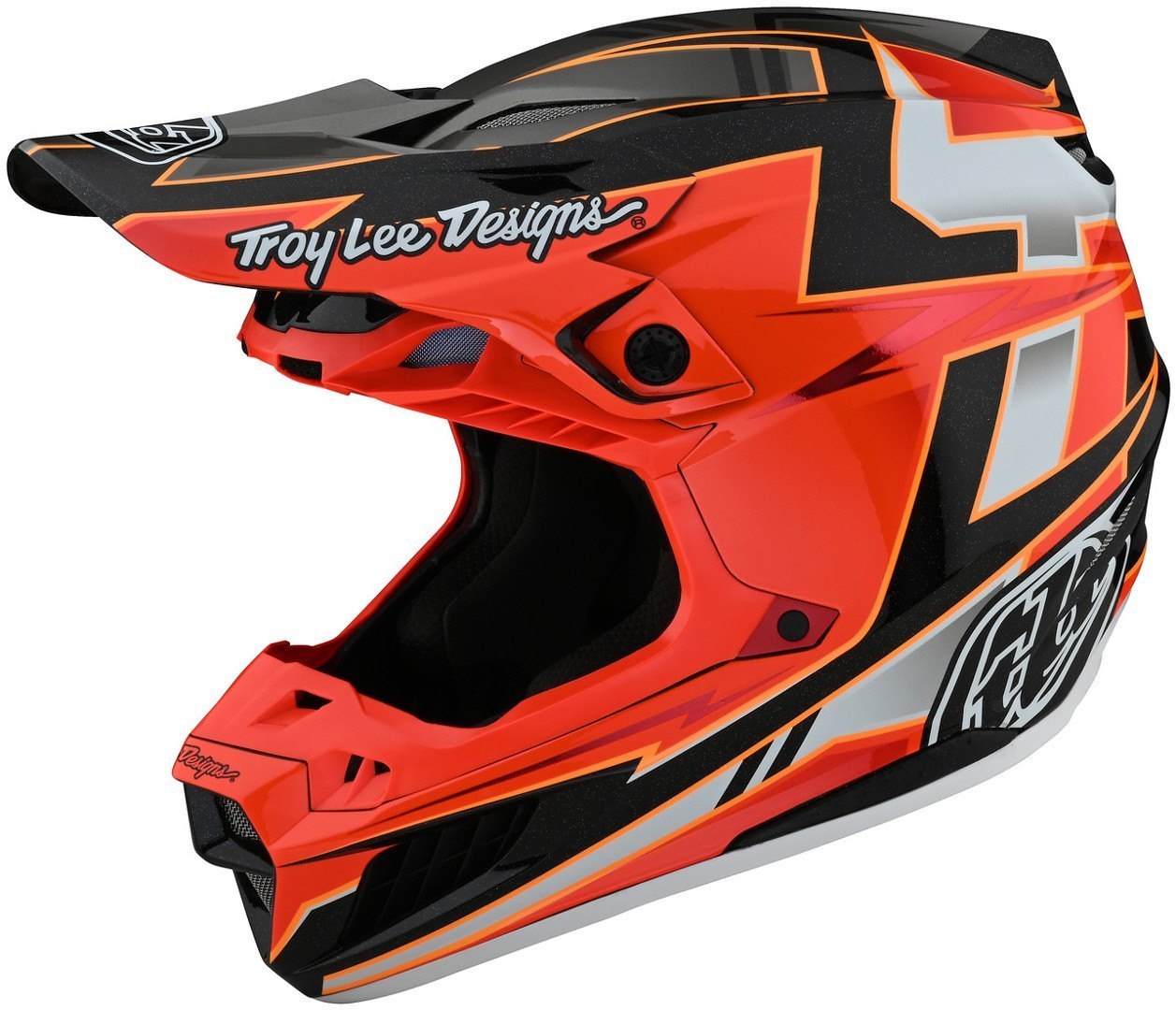 Troy Lee Designs SE5 Graph Motocross Helmet, black-red, Size XS, black-red, Size XS
