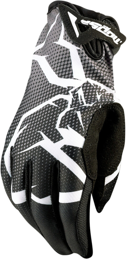 Moose Racing Agroid Motocross Handschuhe, schwarz, Größe 2XL, schwarz, Größe 2XL