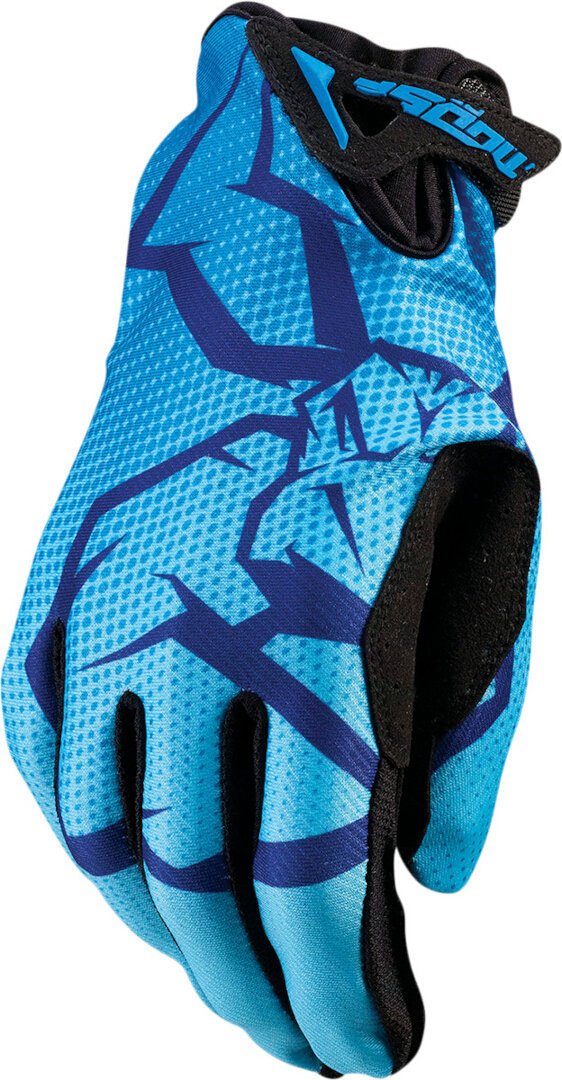 Moose Racing Agroid Motocross Handschuhe, blau, Größe L, blau, Größe L