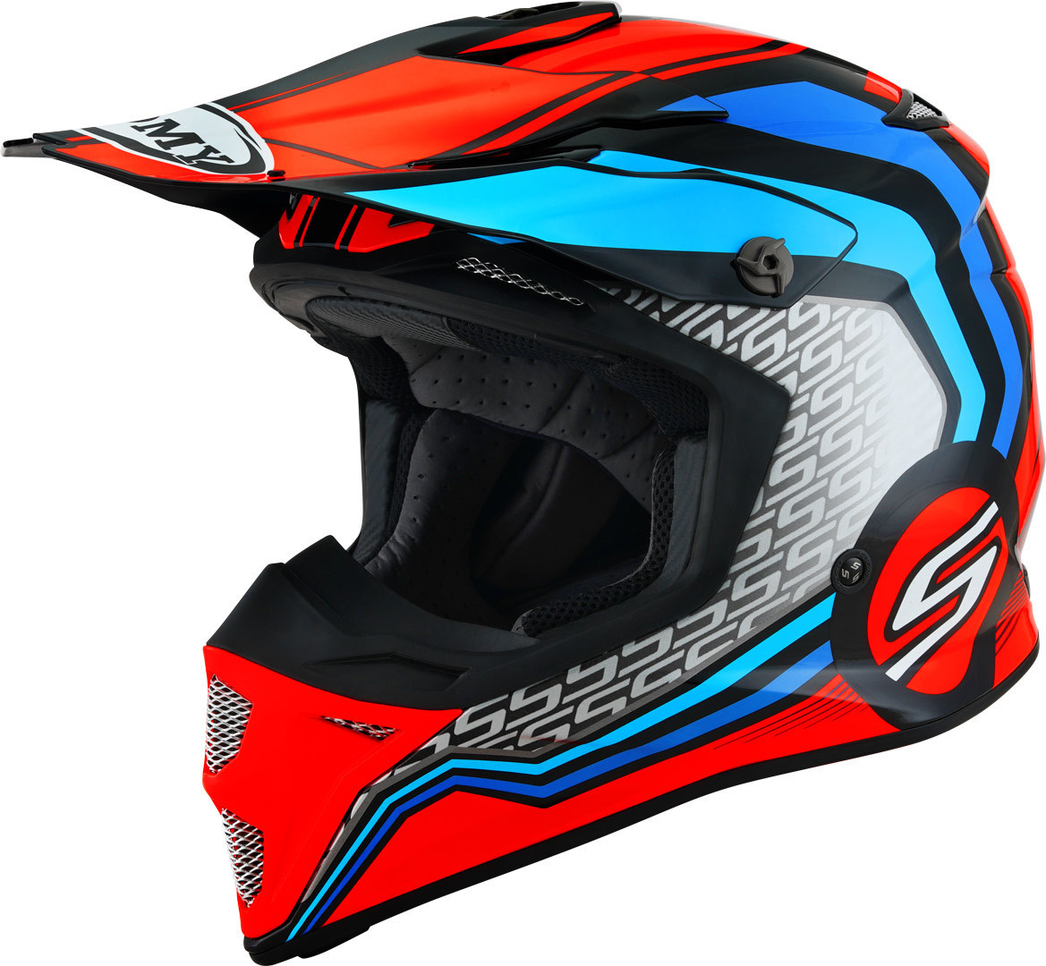 Suomy MX Speed Pro Forward Motocross Helmet, blue-orange, Size XS, blue-orange, Size XS