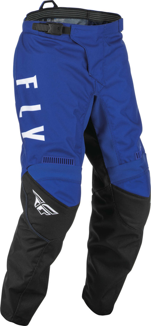 Fly Racing F-16 Youth Motocross Pants, black-blue, Size XS, black-blue, Size XS