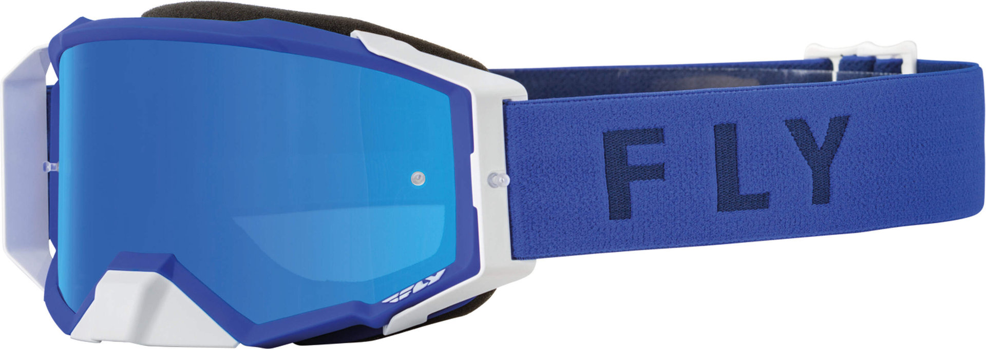 Fly Racing Zone Pro Motocross Goggles, blue, blue