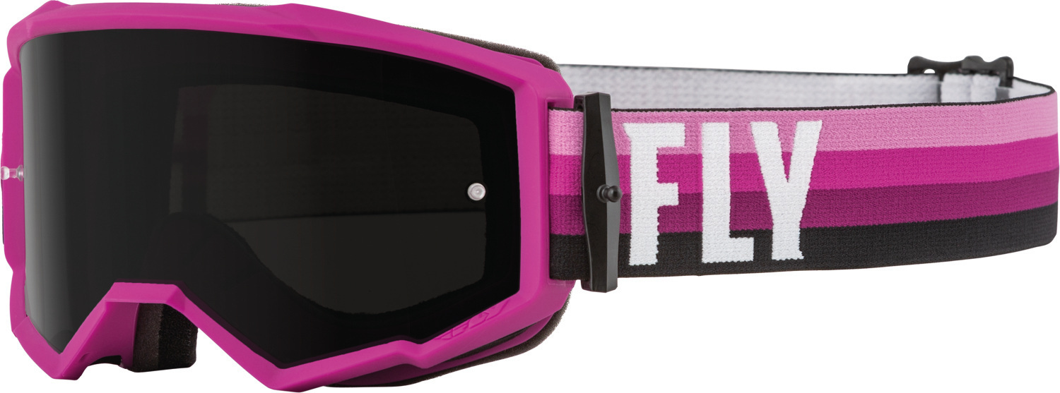 Fly Racing Zone Motocross Goggles, black-pink, black-pink