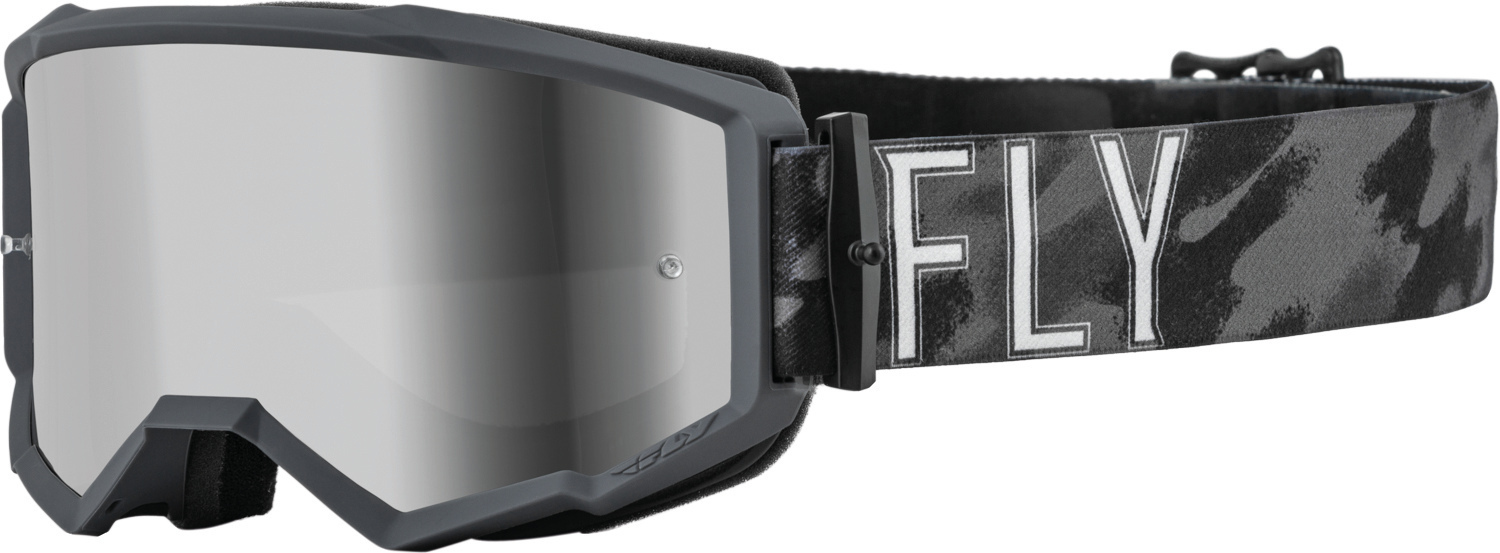 Fly Racing Zone S.E. Tactic Motocross Goggles, black-grey-green-brown, black-grey-green-brown