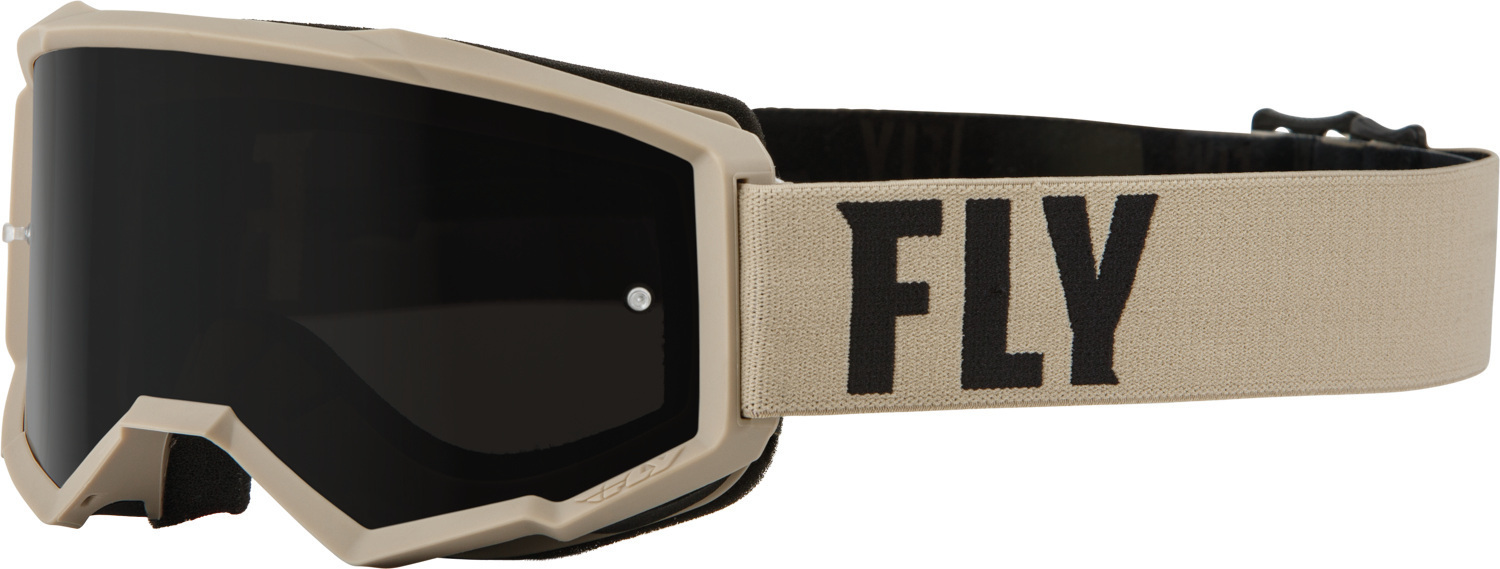 Fly Racing Focus Sand Motocross Goggles, black-red-orange, black-red-orange