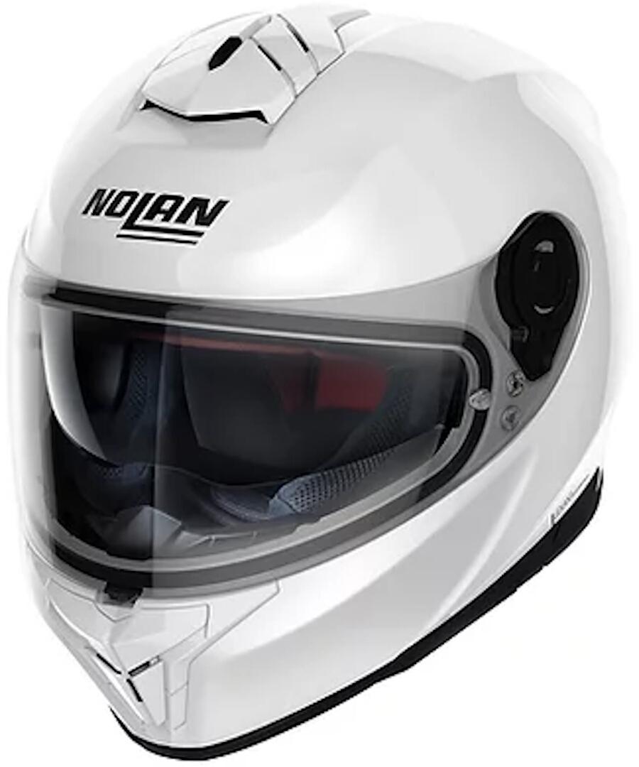 Nolan N80-8 Classic N-Com Helmet, white, Size XS, white, Size XS