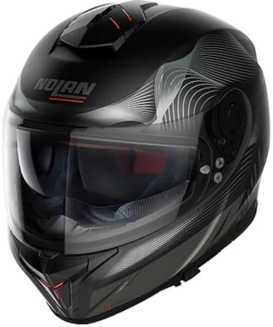 Nolan N80-8 Powerglide N-Com Helmet, black-grey, Size 2XS 53 54, black-grey, Size 2XS 53 54
