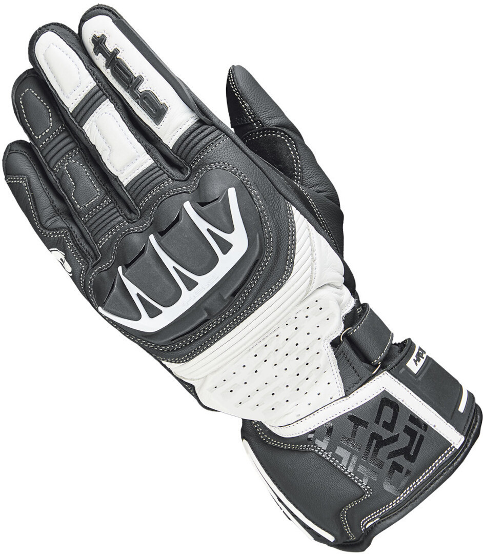Held Revel 3.0 Motorcycle Gloves, black-white, Size M, black-white, Size M
