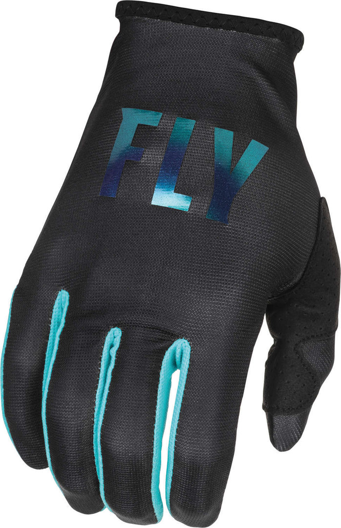 Fly Racing Lite Women Motocross Gloves, black-blue, Size XS, black-blue, Size XS for Women