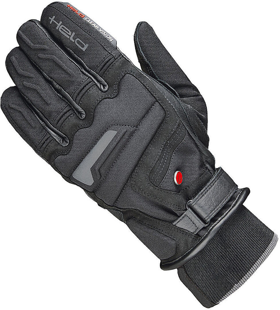 Held Satu KTC GTX Motorcycle Gloves, black, Size S M, black, Size S M