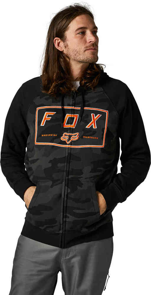 FOX Badger Camo Zip Hoodie buy cheap FC Moto
