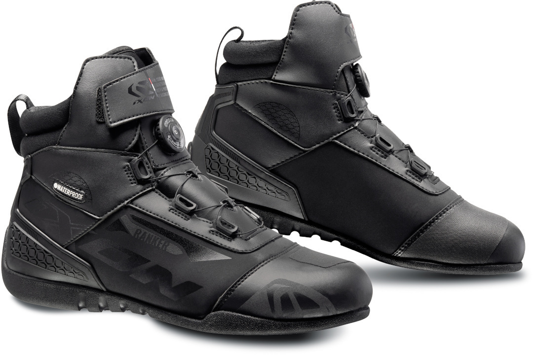 Ixon Ranker WP Motorcycle Shoes, black, Size 39, black, Size 39