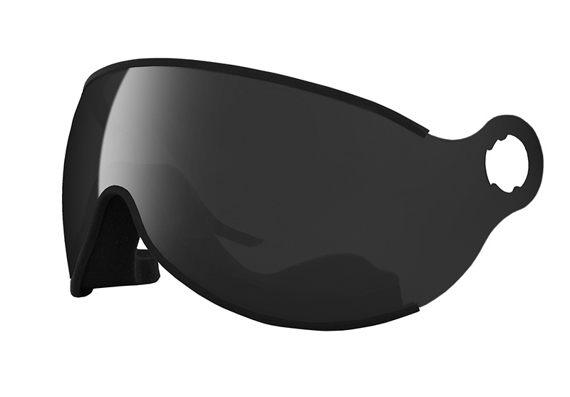 MOMO Komet 18 Ski/Venom 18 Ski Visor, black, black, Size One Size