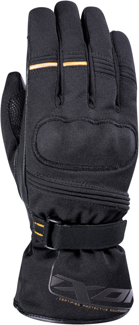Ixon Pro Field Ladies Motorcycle Gloves, black-gold, Size M for Women, black-gold, Size M for Women