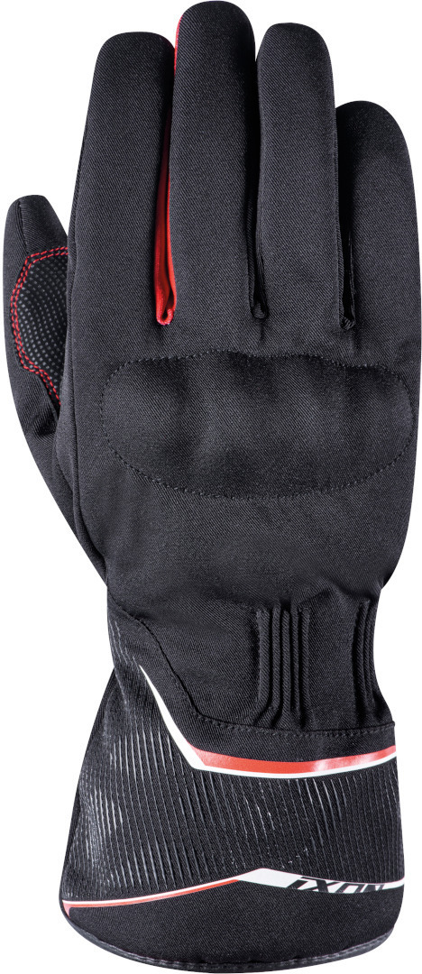 Ixon Pro Globe Motorcycle Gloves, black-red, Size S, black-red, Size S