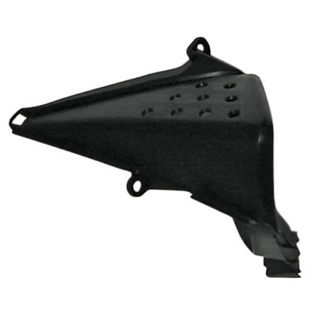 Entrée RAM-AIR à gauche pour HONDA CBR 600 RR, noir-blanc-orange