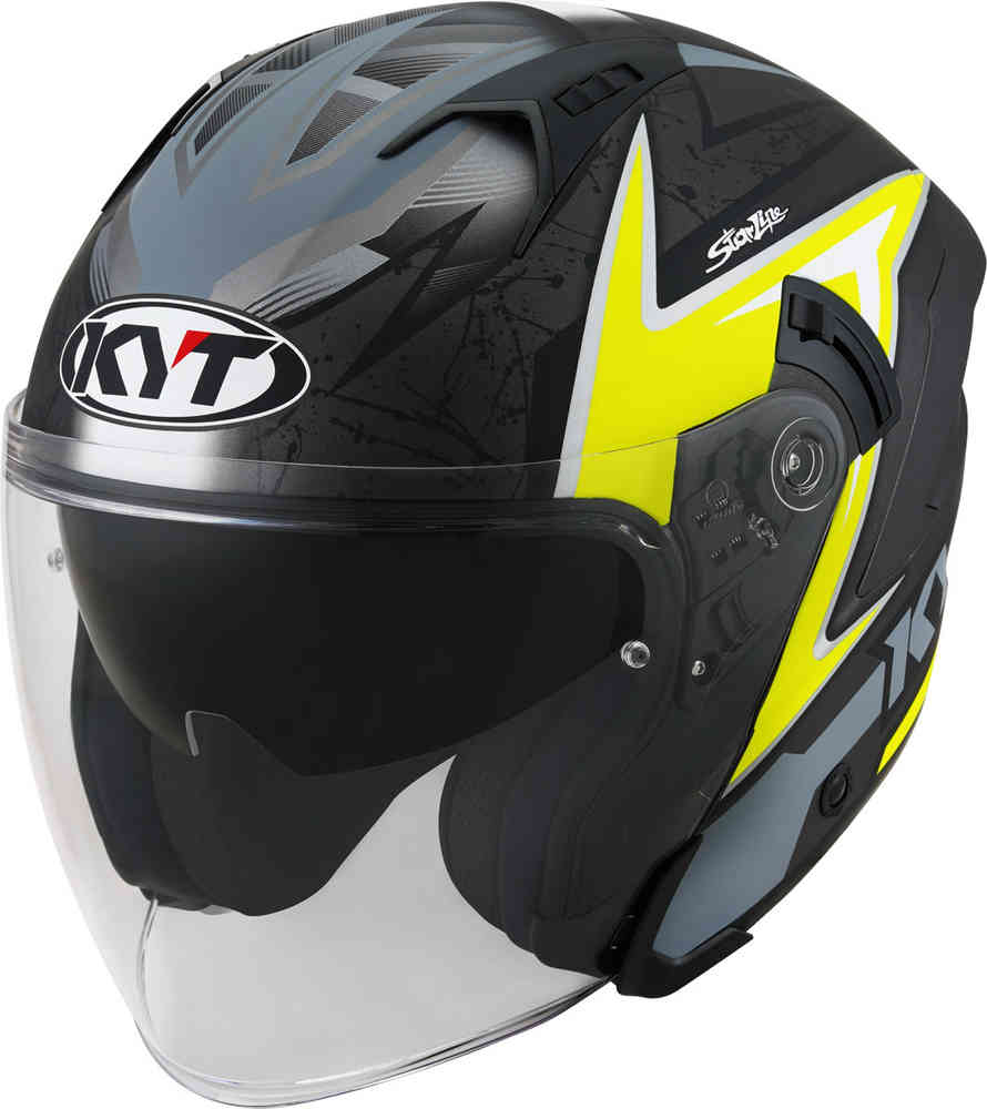 KYT NF J Attitude Jet Helmet buy cheap FC Moto