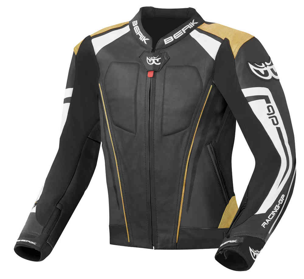 Berik Striper Evo Motorcycle Leather Jacket