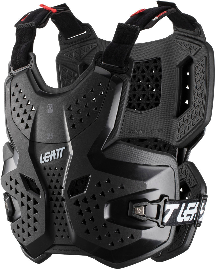 Leatt 3.5 XXL Chest Protector, black, black, Size One Size