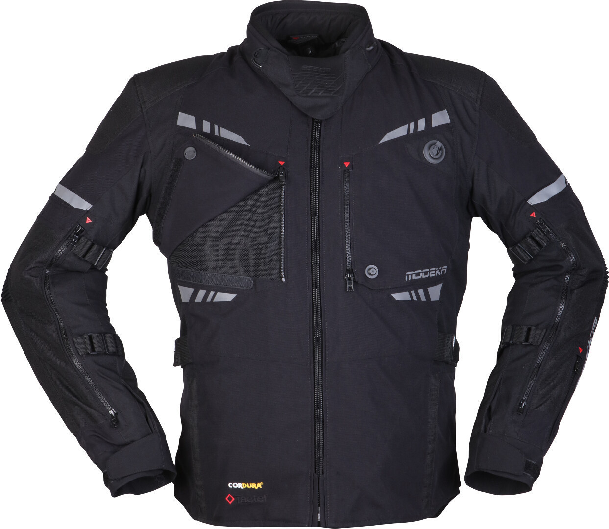 Modeka Taran Motorcycle Jacket, black, Size S, black, Size S