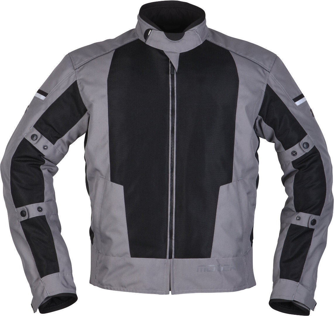 Modeka Veo Air Motorcycle Jacket, black-grey, Size S, black-grey, Size S
