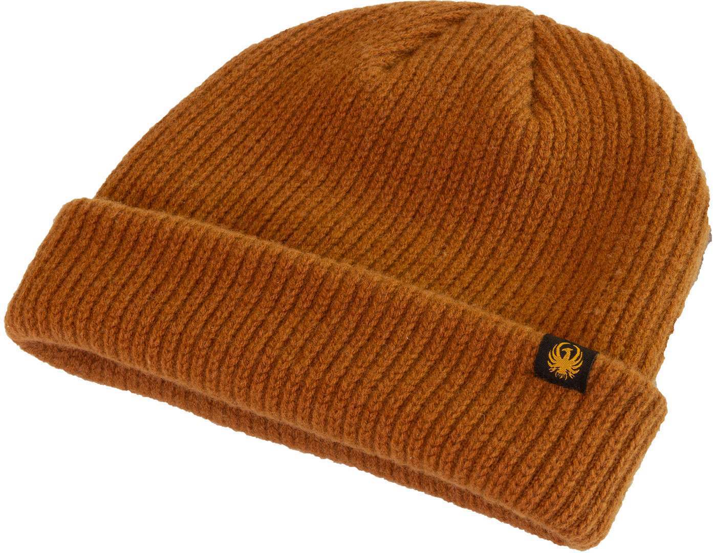 Merlin Moseley Merino Beanie, orange pour Hommes