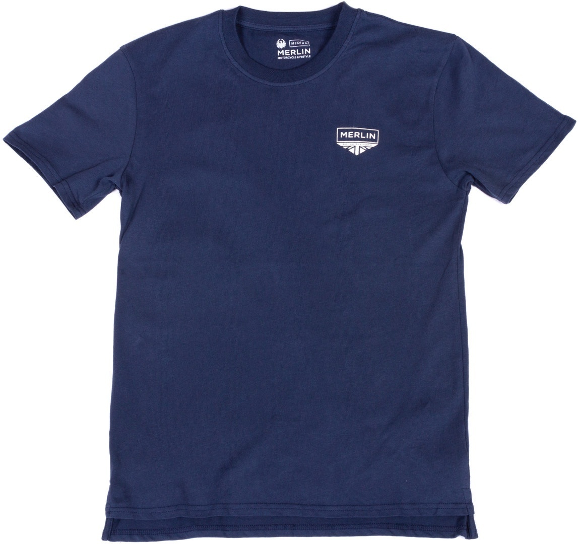 Merlin Truro Signature T-shirt, blå, størrelse 2XL til mand