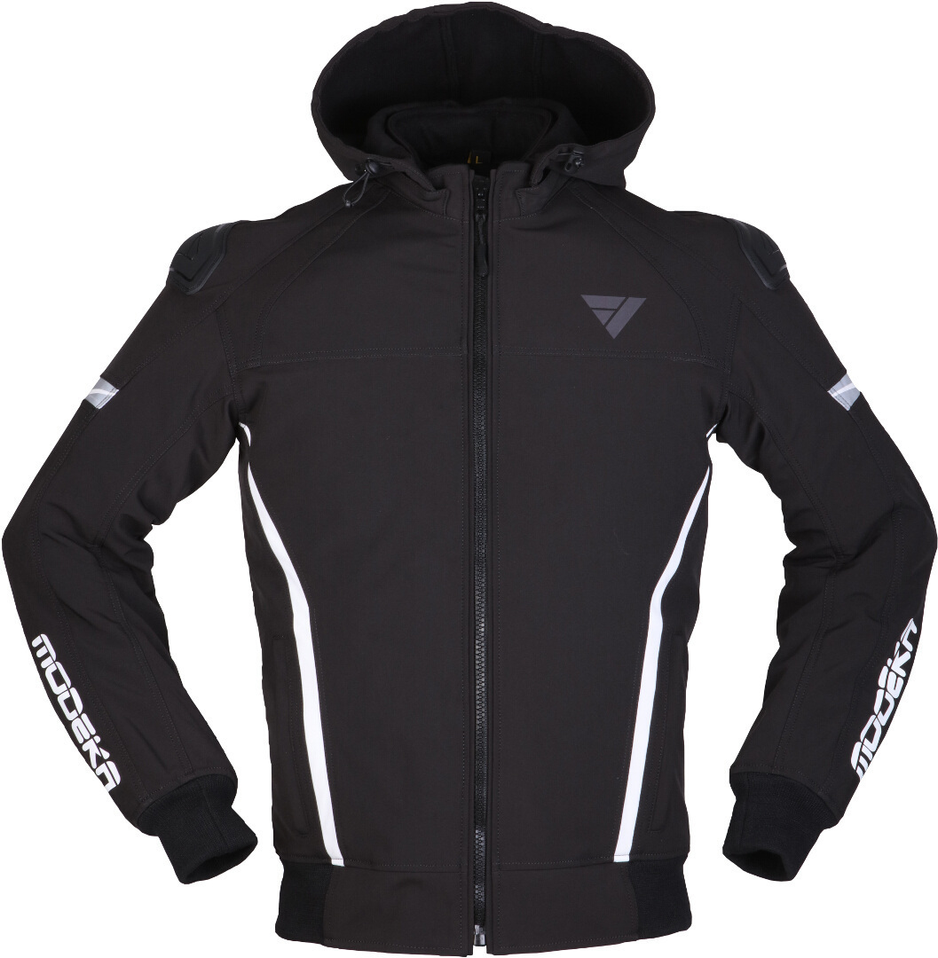 Modeka Clarke Sport Motorcycle Jacket, black-white, Size 2XL, black-white, Size 2XL