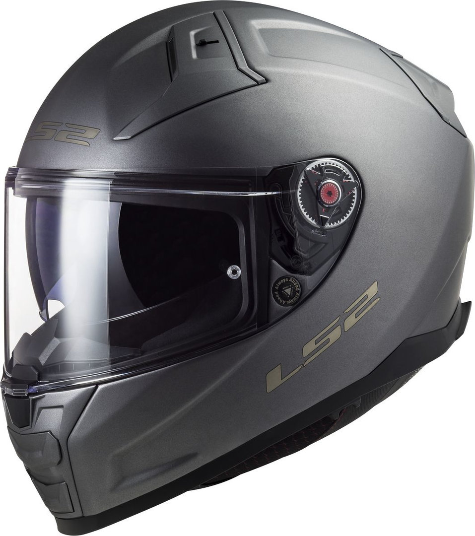 LS2 Vector II Solid Helmet, silver, Size 2XS, silver, Size 2XS
