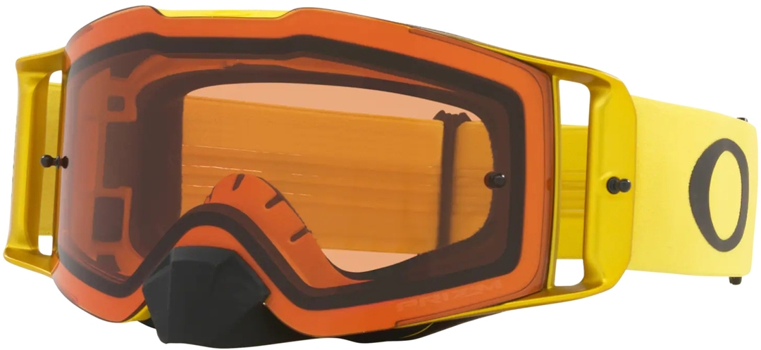 Oakley Front Line Prizm Lunettes de motocross, noir-jaune