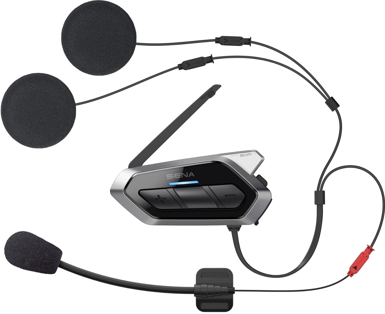Sena 50R Sound by Harman Kardon Bluetooth Communication System Single Pack, black, black, Size One Size