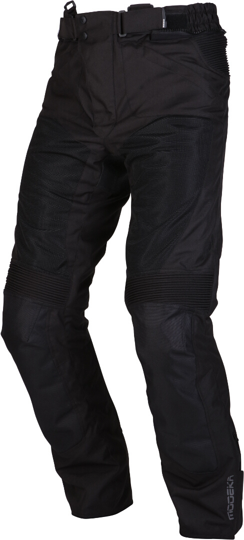 Modeka Veo Air Motorcycle Textile Pants, black, Size S, black, Size S