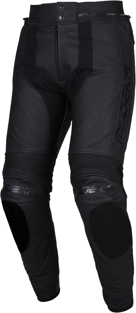 Image of Modeka Minos Pantaloni Moto in Pelle, nero, dimensione 54