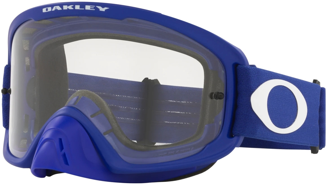 Oakley O Frame 2.0 Pro Clear Motocross Goggles, white-blue for Men-image-525558654