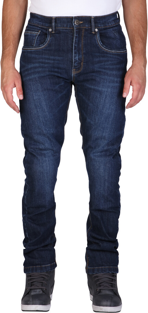 Modeka Glenn 2 Motorcycle Jeans, blue, Size 28, blue, Size 28