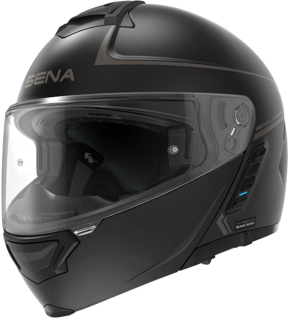 Sena Impulse Sound by Harman Kardon Helmet, black, Size S, black, Size S