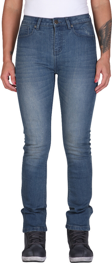 Modeka Tabera Women Motorcycle Jeans, blue, Size 34, blue, Size 34 for Women