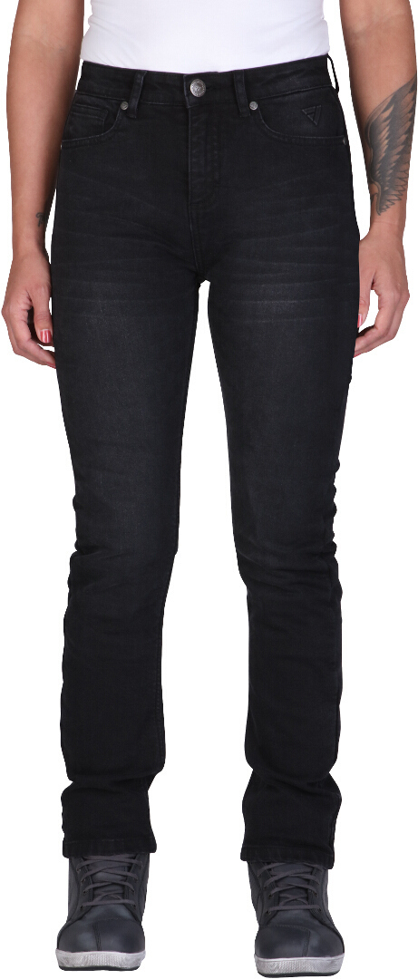 Modeka Tabera Women Motorcycle Jeans, black, Size 34, black, Size 34 for Women