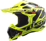 LS2 MX700 Subverter Evo Stomp Casc de motocròs